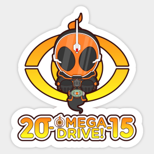 Omega Drive! Sticker